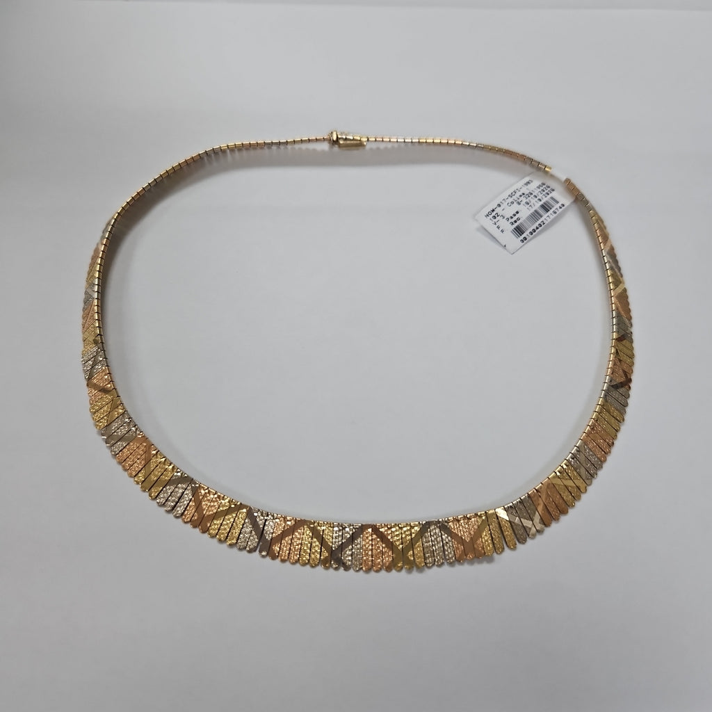 GARGANTILLA ORO COMBINADO 14 K 26,30 GRMS (SEMINUEVO)