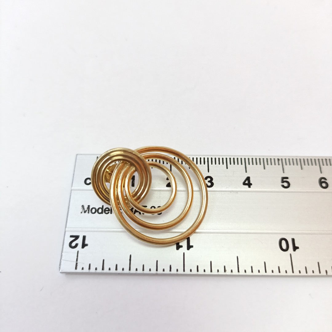 ARETES PAR ORO 14 K 4,70 GRMS (SEMINUEVO)