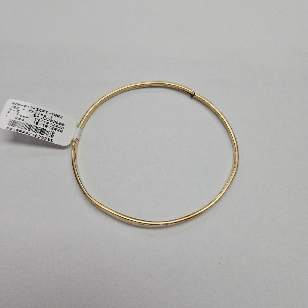 PULSERA RIGIDA ORO 14 K 3.6 GRMS (SEMINUEVO)