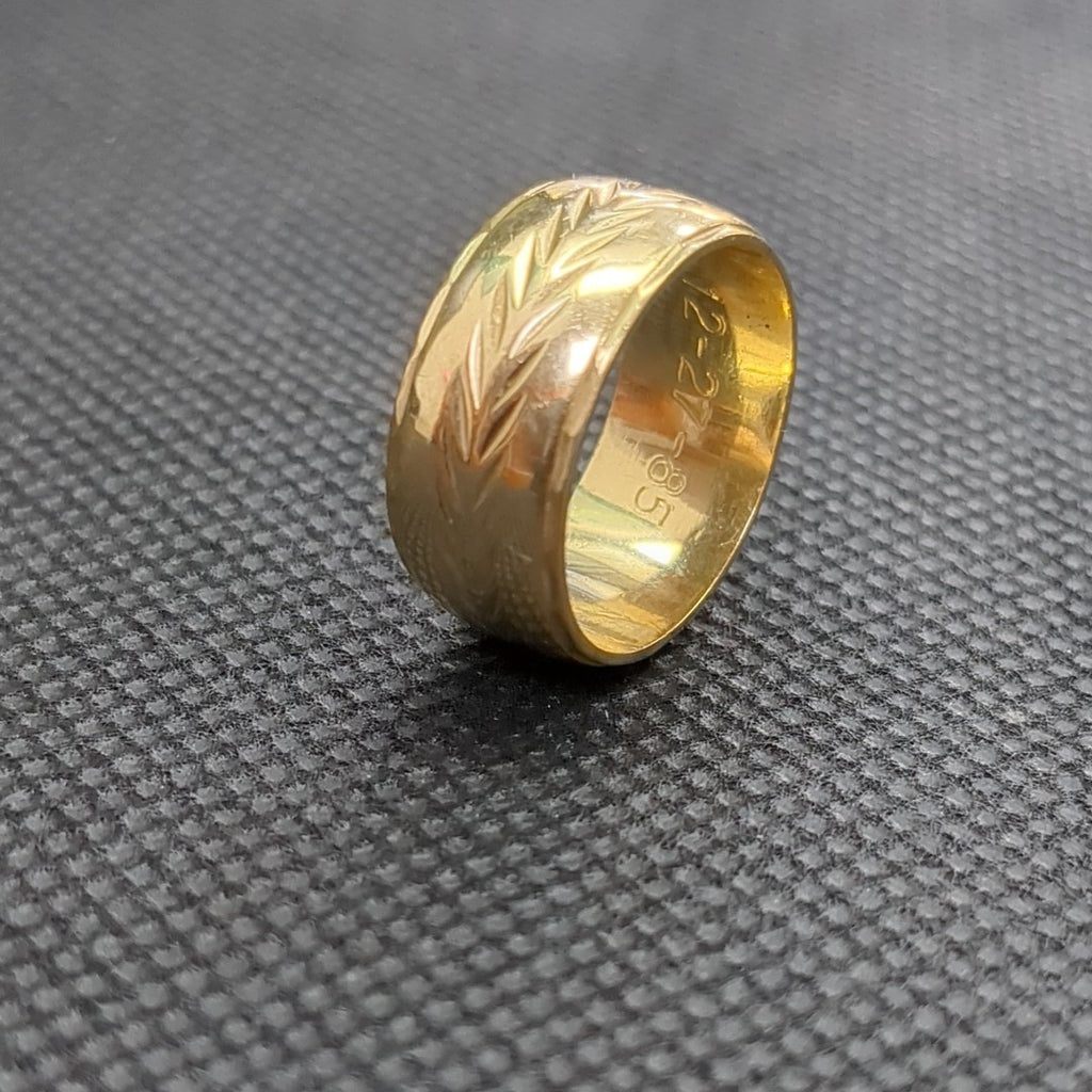 ARGOLLA ORO 14 K 7.7 GRMS (SEMINUEVO)