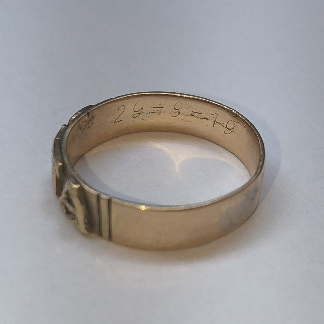 ANILLO ORO 8 K 3 GRMS (SEMINUEVO)
