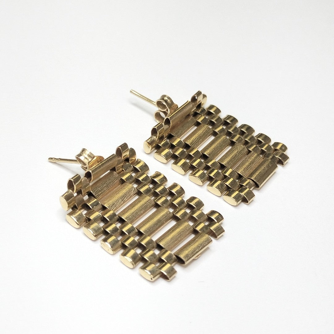 ARETES PAR ORO 14 K 6.2 GRMS (SEMINUEVO)