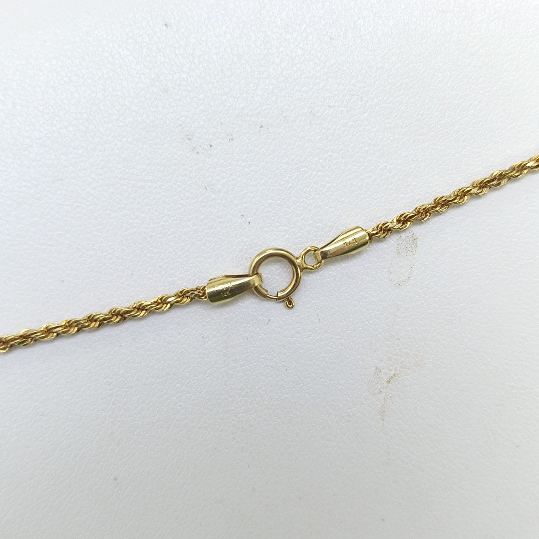CADENA ORO 14 K 1.9 GRMS (SEMINUEVO)