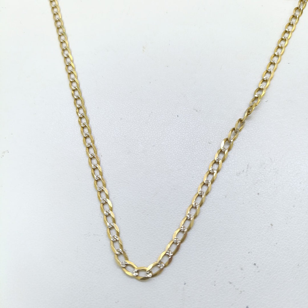 CADENA ORO, RODIADO 10 K 8.4 GRMS (SEMINUEVO)