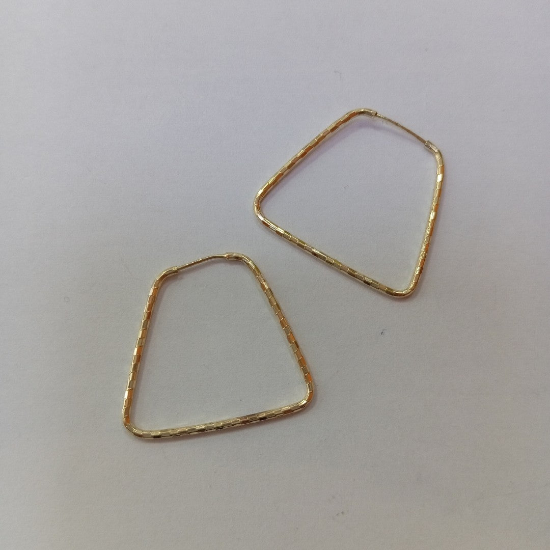ARRACADAS PAR ORO 14 K 1,40 GRMS (SEMINUEVO)