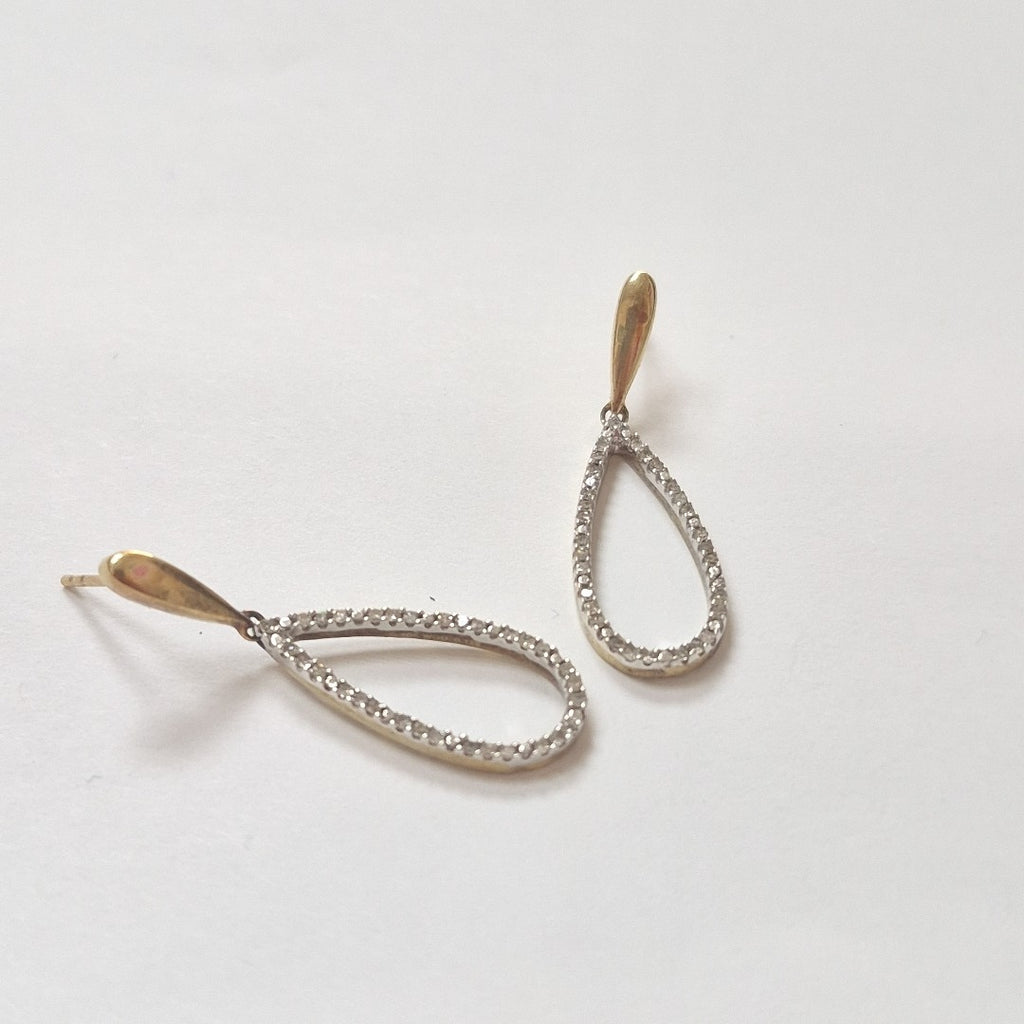 ARETES PAR ORO 10 K 3,00 GRMS (SEMINUEVO)