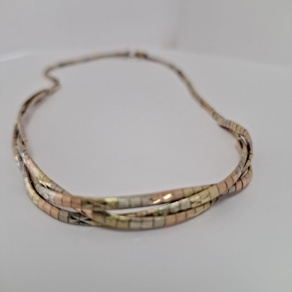 COLLAR ORO 10 K 16,40 GRMS (SEMINUEVO)