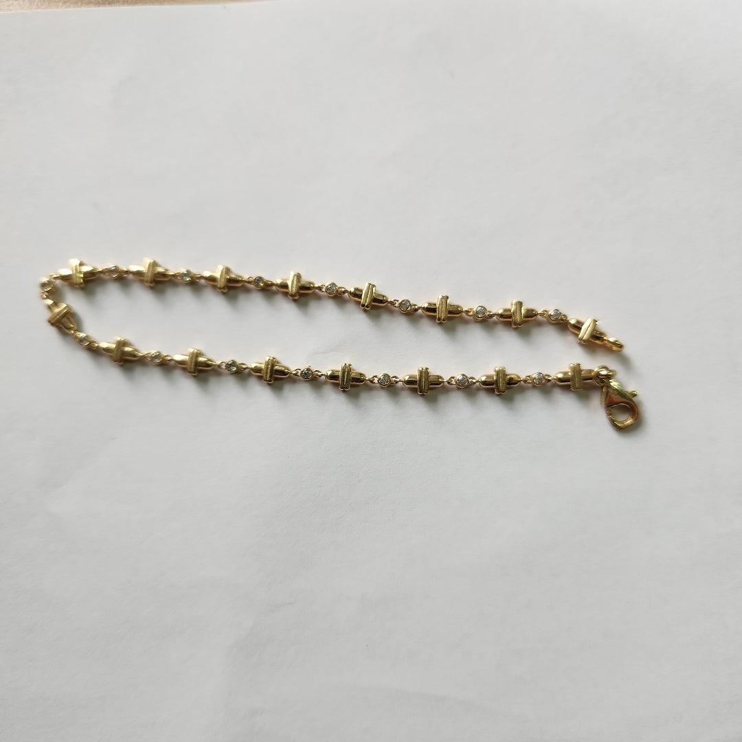 PULSERA ORO 14 K 3.3 GRMS (SEMINUEVO)