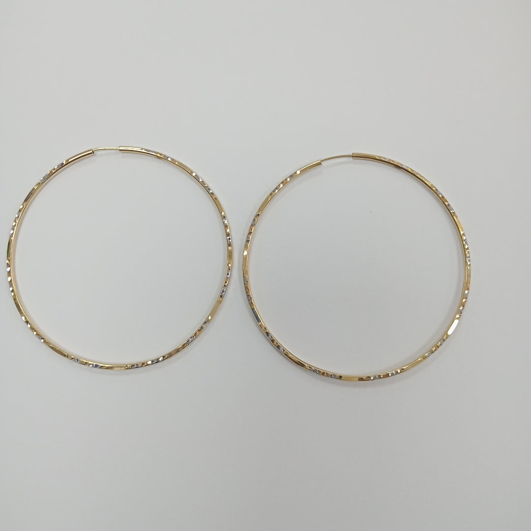 ARRACADAS PAR ORO 14 K 4 GRMS (SEMINUEVO)