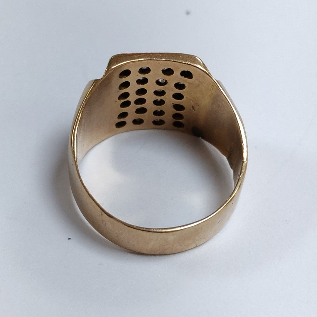 ANILLO ORO 10 K 9 GRMS (SEMINUEVO)