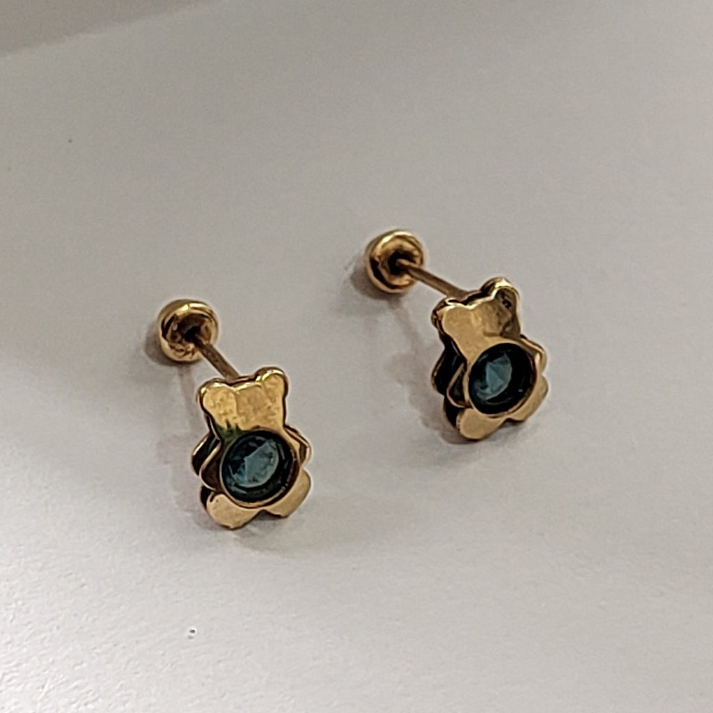 BROQUELES PAR ORO 10 K 0.5 GRMS (SEMINUEVO)