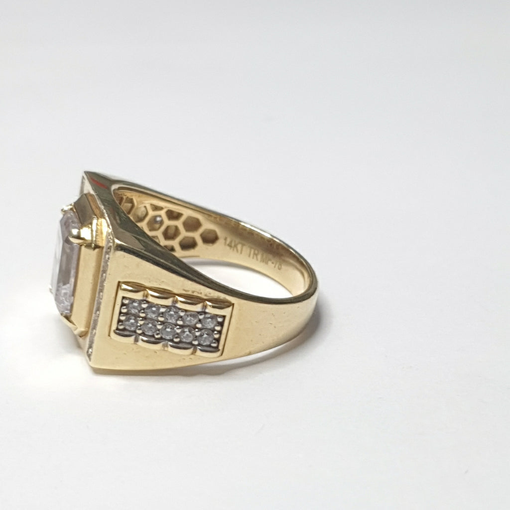 ANILLO ORO 14 K 7,60 GRMS (SEMINUEVO)