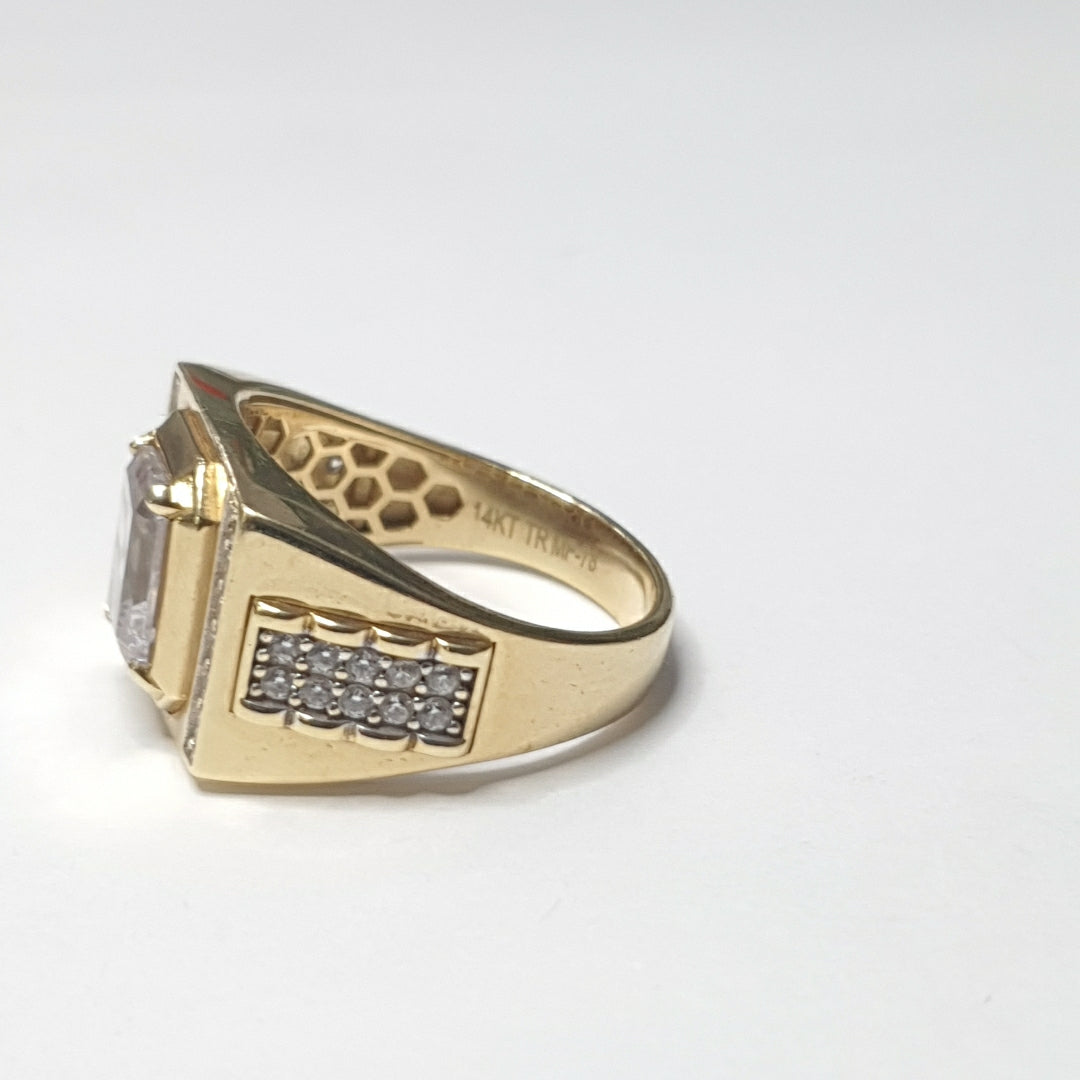 ANILLO ORO 14 K 7,60 GRMS (SEMINUEVO)