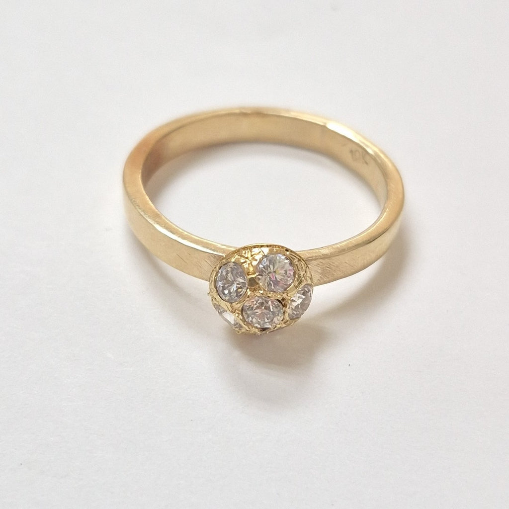 ANILLO ORO 10 K 5,50 GRMS (SEMINUEVO)