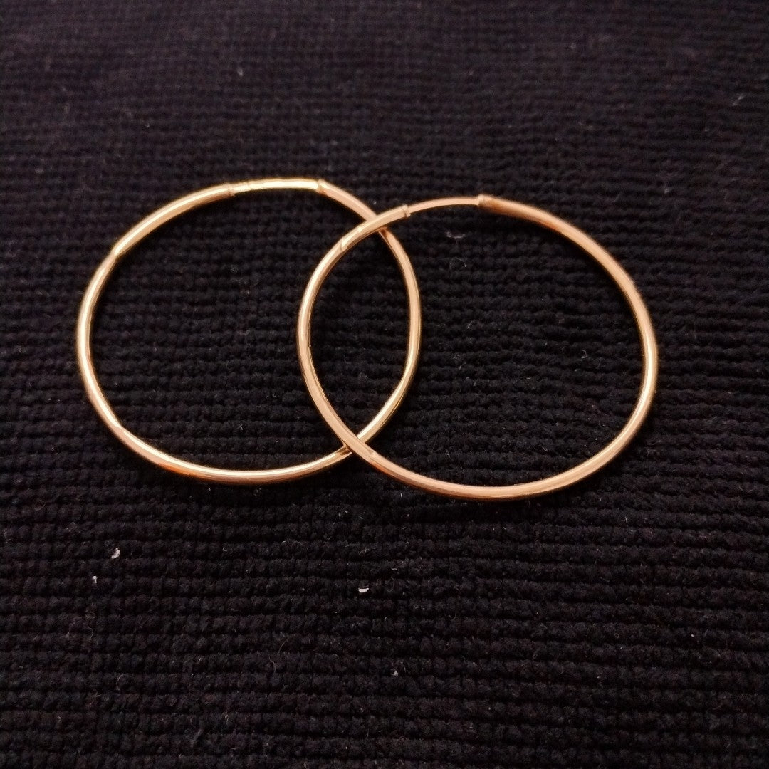 ARRACADAS PAR ORO 14 K 2.2 GRMS (SEMINUEVO)