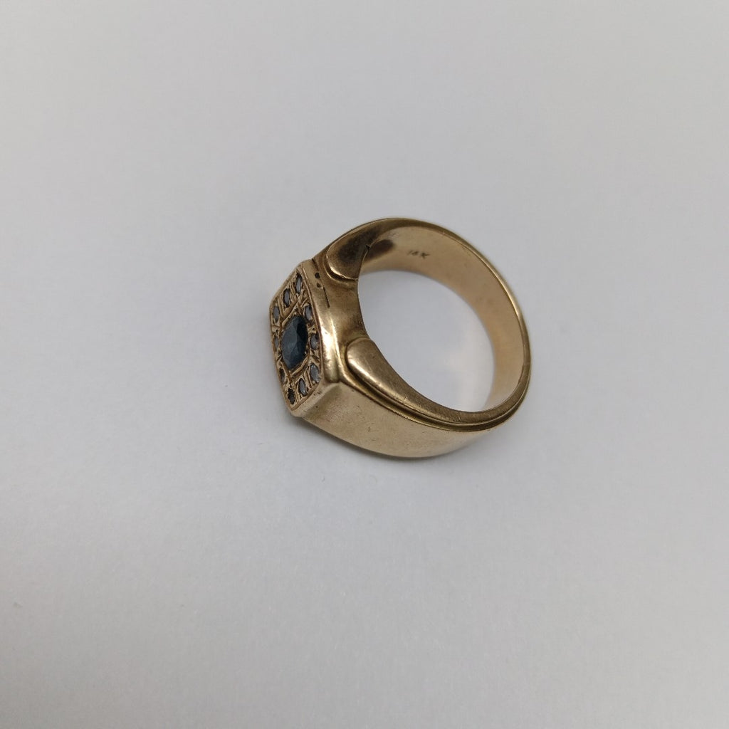 ANILLO ORO 10 K 13,70 GRMS (SEMINUEVO)