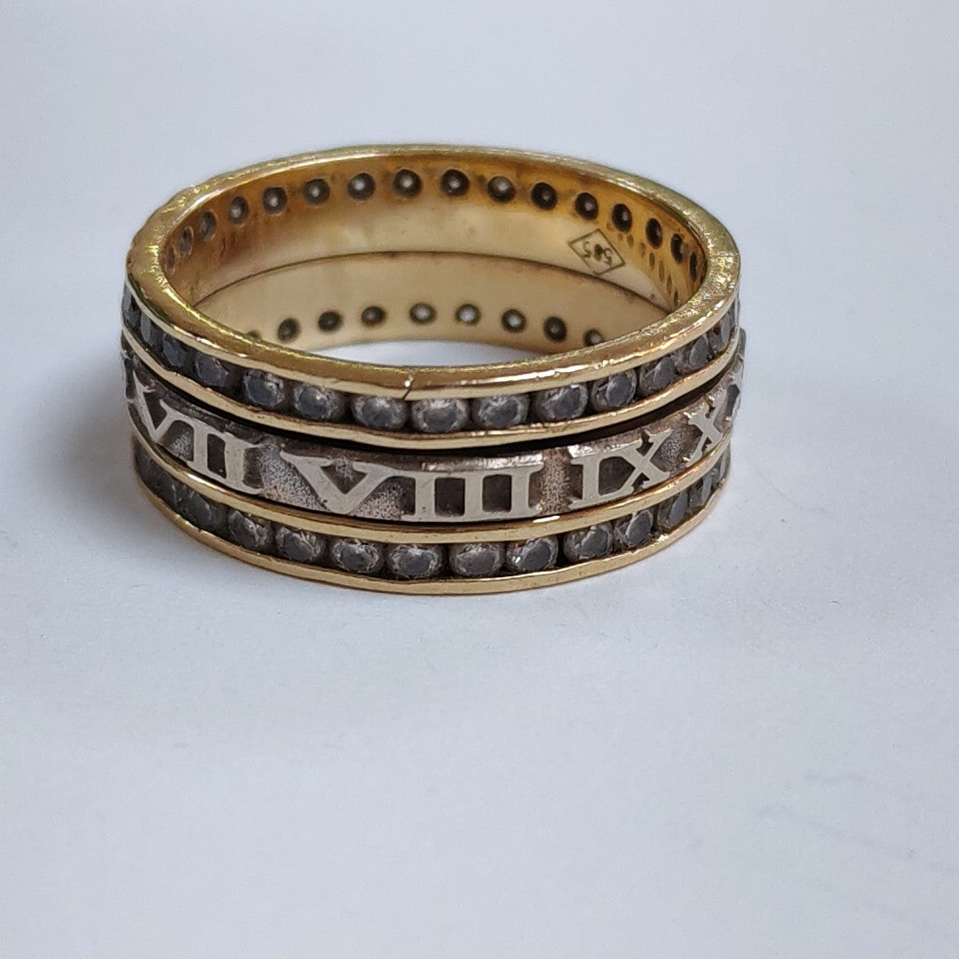 ANILLO ORO 14 K 8,10 GRMS (SEMINUEVO)