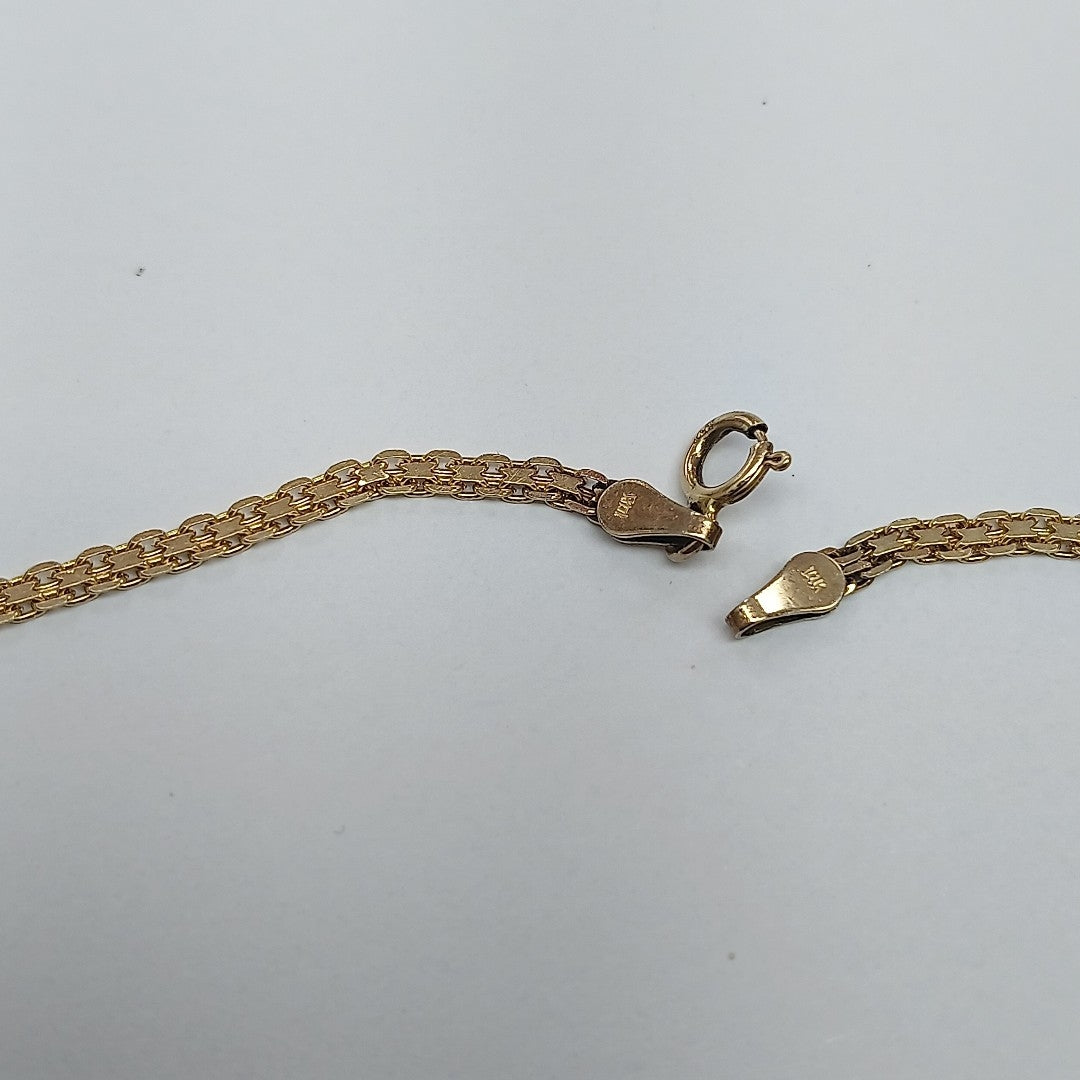 GARGANTILLA ORO 14 K 8,70 GRMS (SEMINUEVO)