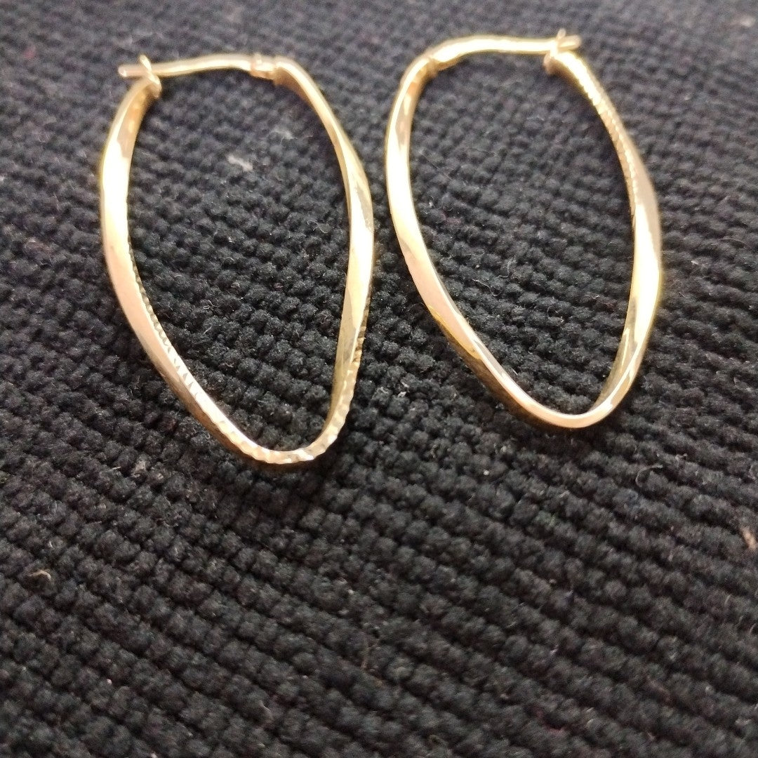 ARRACADAS PAR ORO 14 K 2 GRMS (SEMINUEVO)