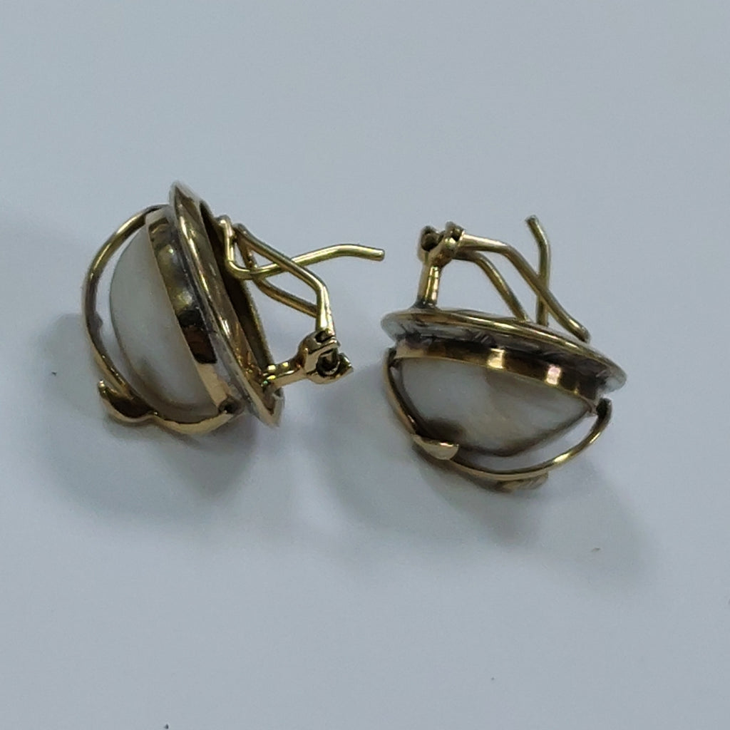 ARETES PAR ORO 14 K 12.2 GRMS (SEMINUEVO)