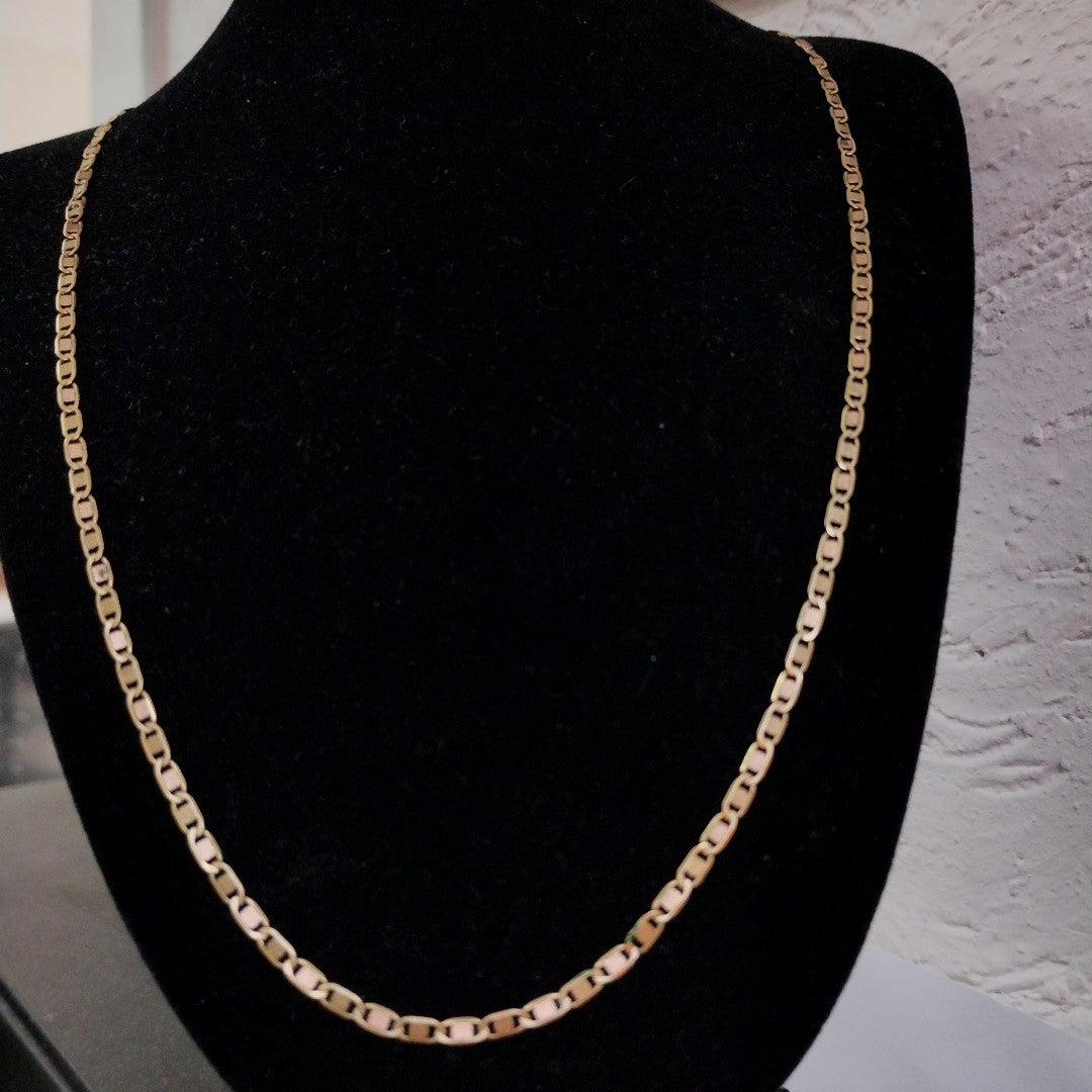 CADENA ORO COMBINADO 10 K 4,30 GRMS (SEMINUEVO)
