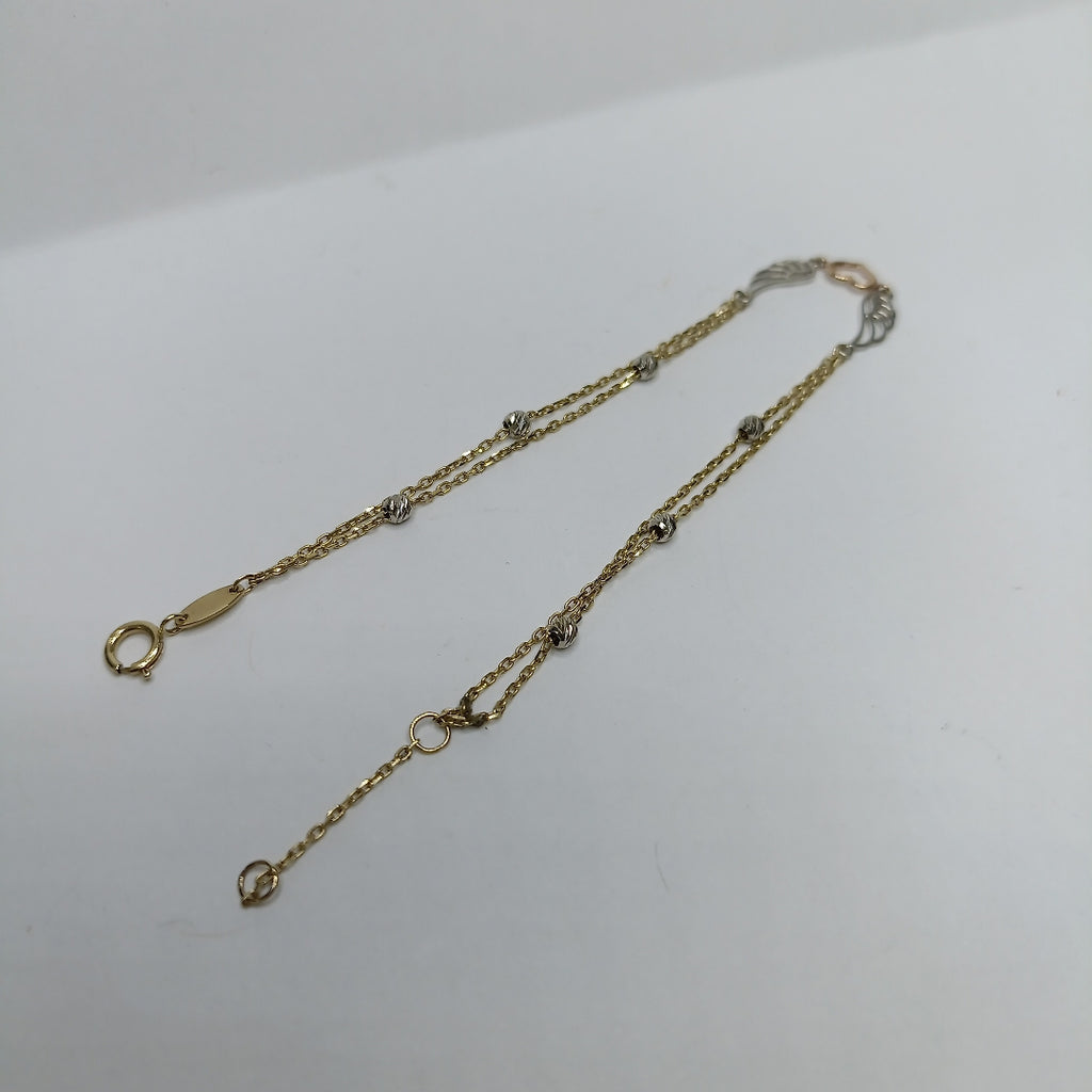 PULSERA ORO,ORO COMBINADO 10 K 1,40 GRMS (SEMINUEVO)