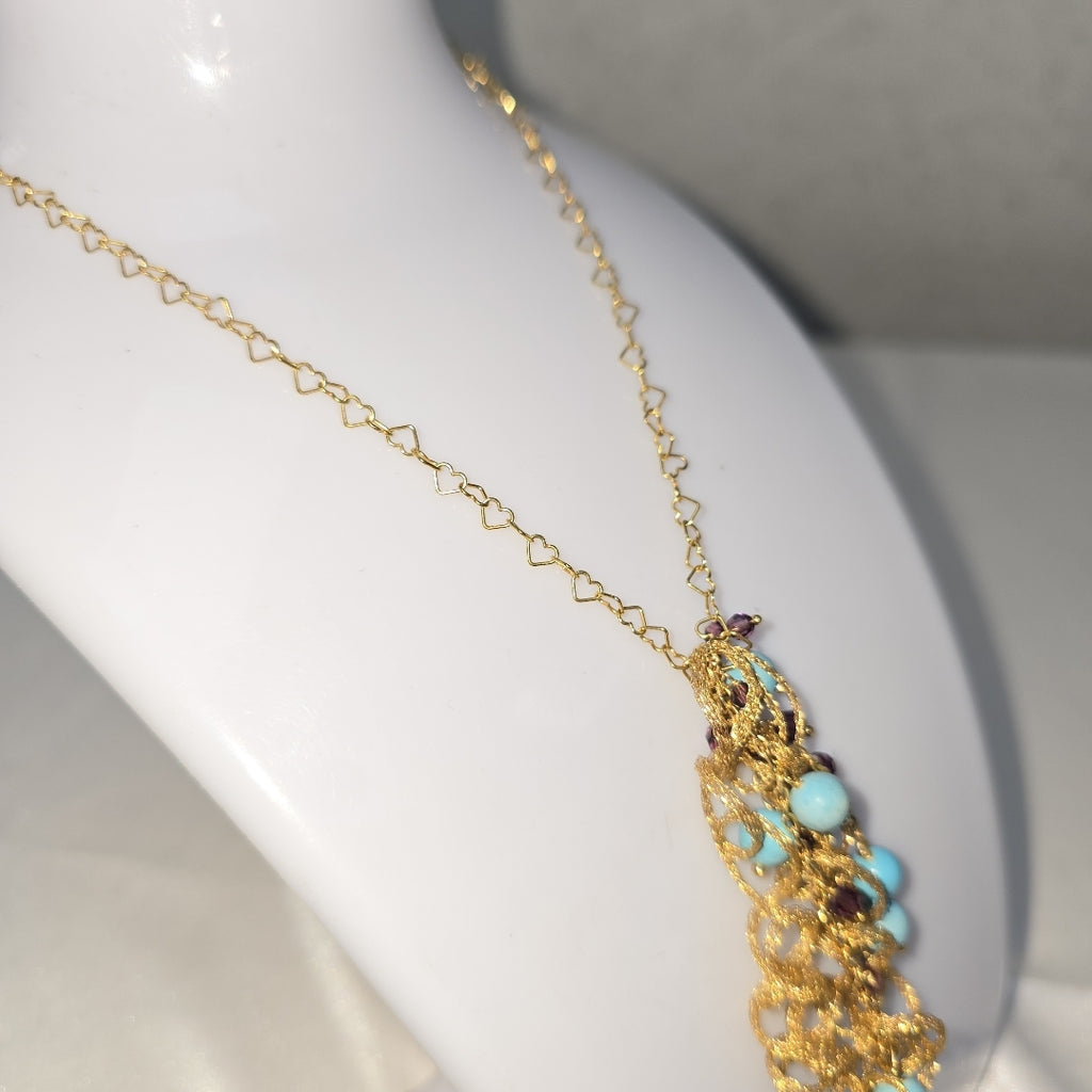 COLLAR ORO 14 K 9.1 GRMS (SEMINUEVO)