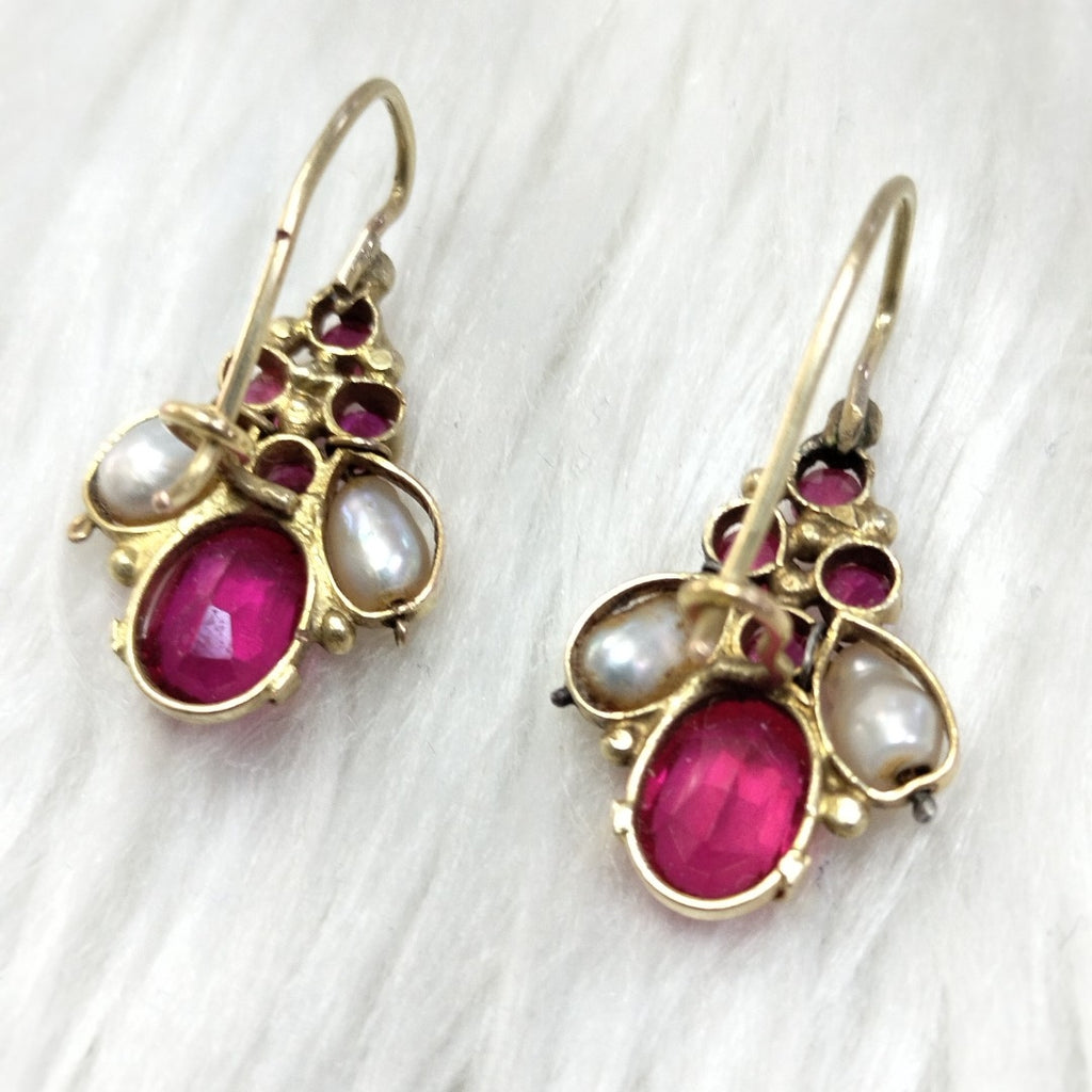 ARETES PAR ORO 10 K 4 GRMS (SEMINUEVO)