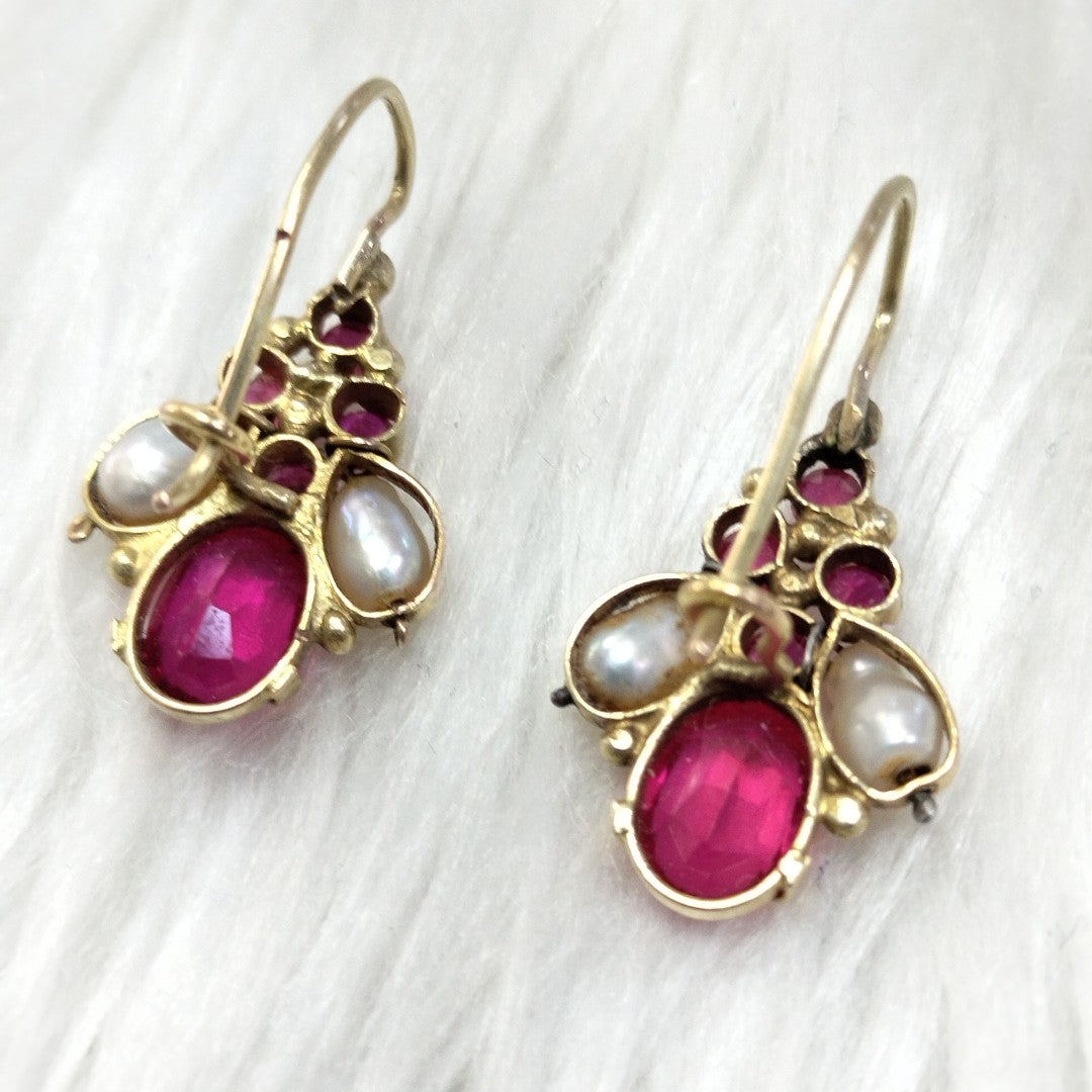 ARETES PAR ORO 10 K 4 GRMS (SEMINUEVO)