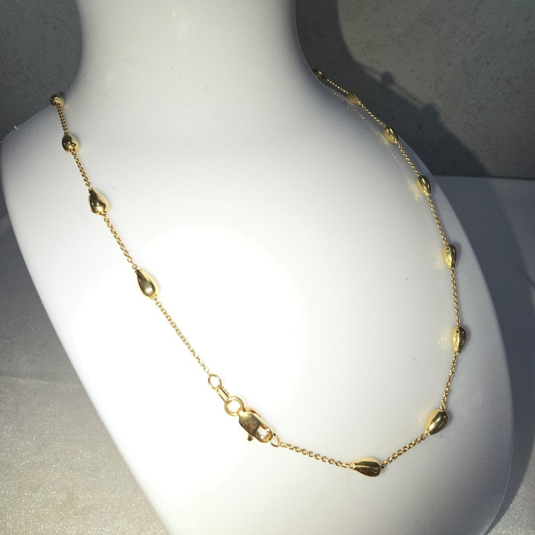 GARGANTILLA ORO 14 K 4.3 GRMS (SEMINUEVO)