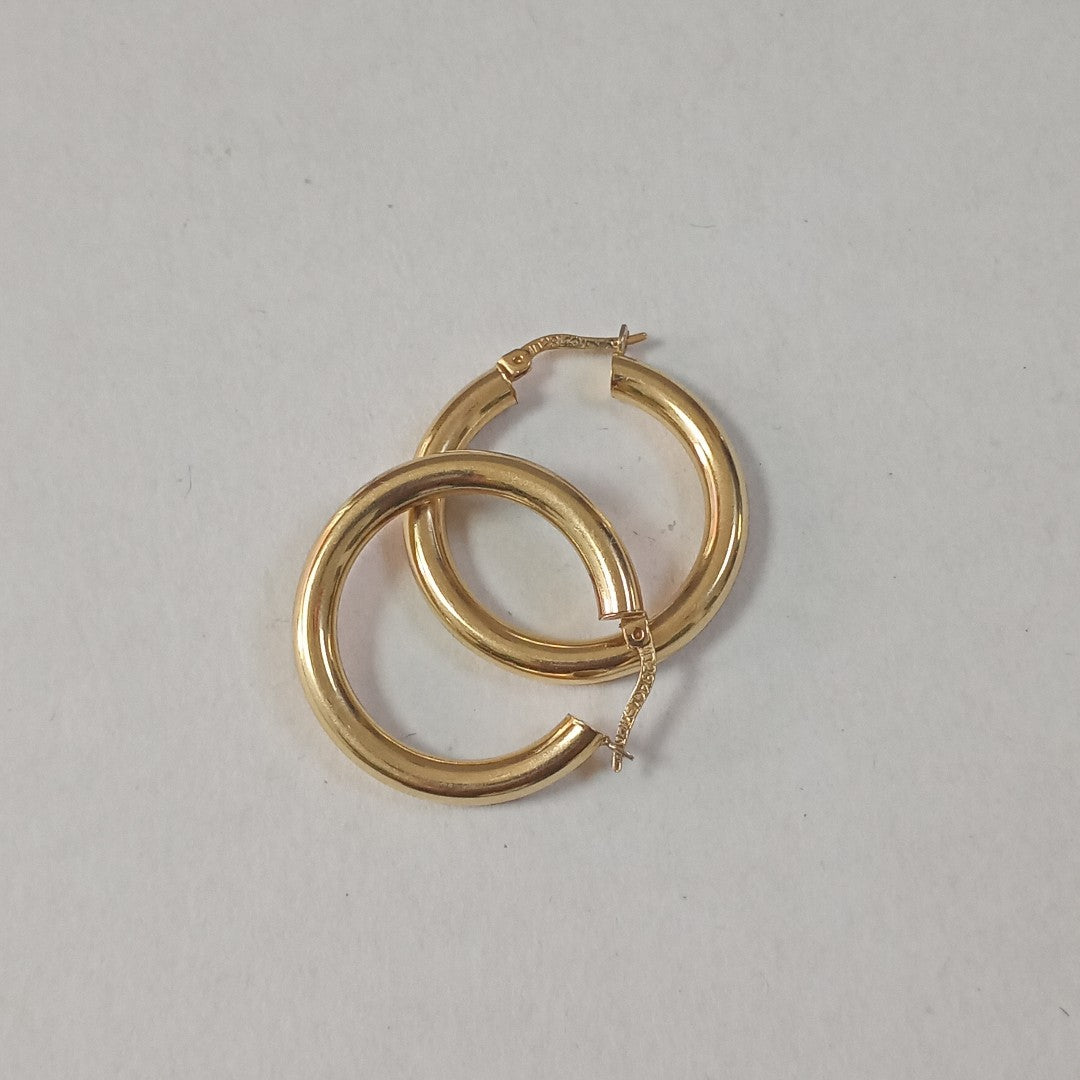 ARRACADAS PAR ORO 14 K 4.7 GRMS (SEMINUEVO)