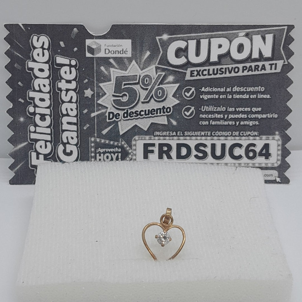 DIJE ORO 14 K 1,00 GRMS (SEMINUEVO)