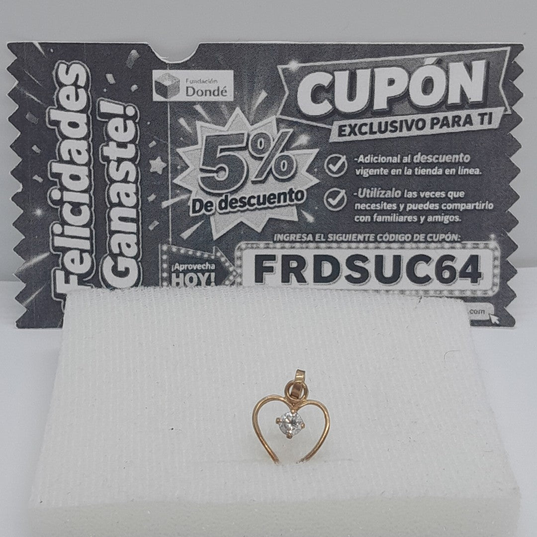 DIJE ORO 14 K 1,00 GRMS (SEMINUEVO)