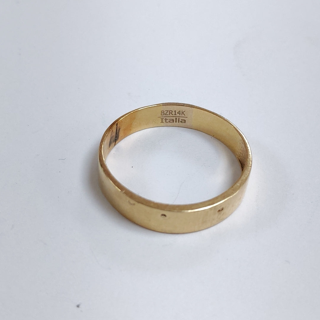 ARGOLLA ORO 14 K 2.2 GRMS (SEMINUEVO)