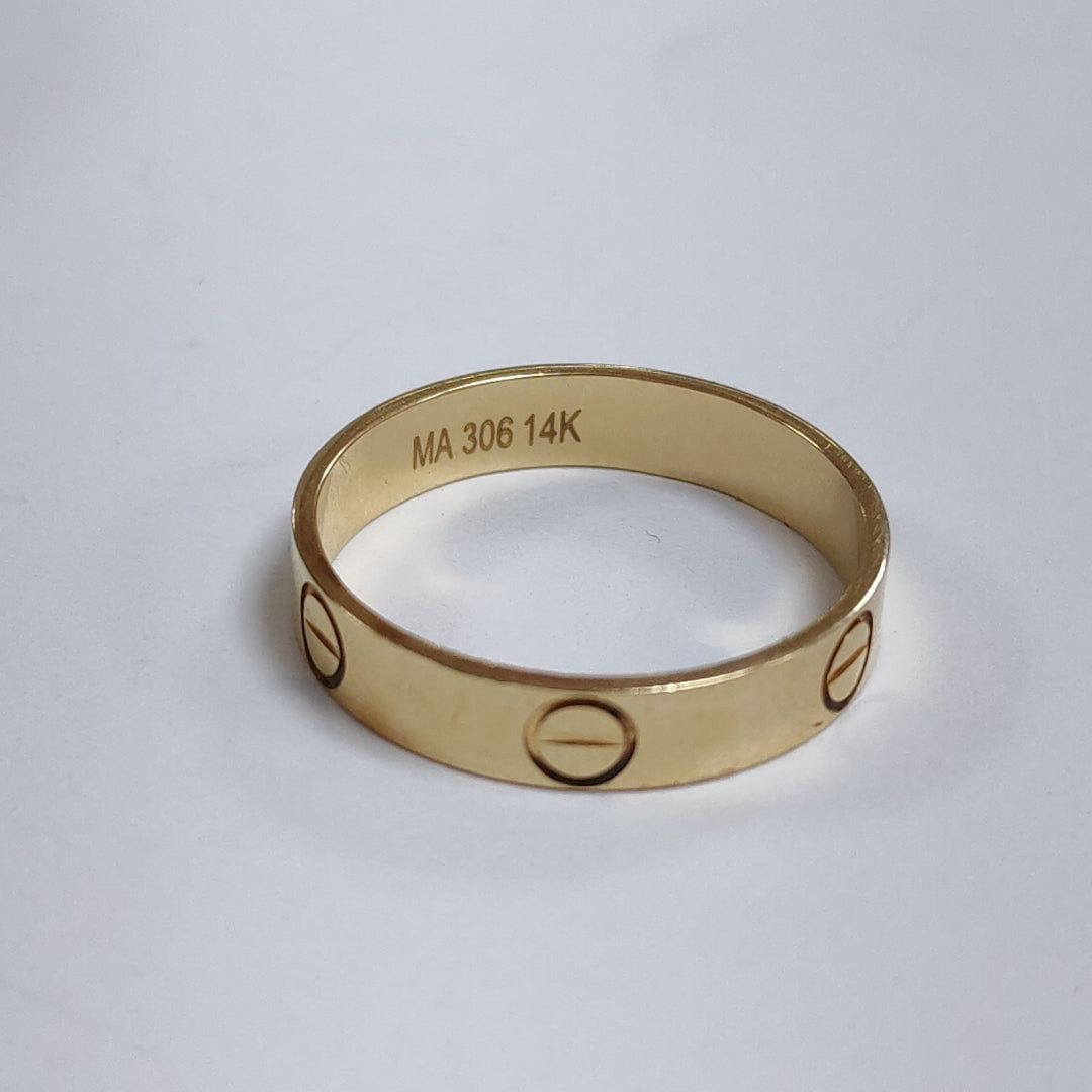 ANILLITO ORO 14 K 2.3 GRMS (SEMINUEVO)