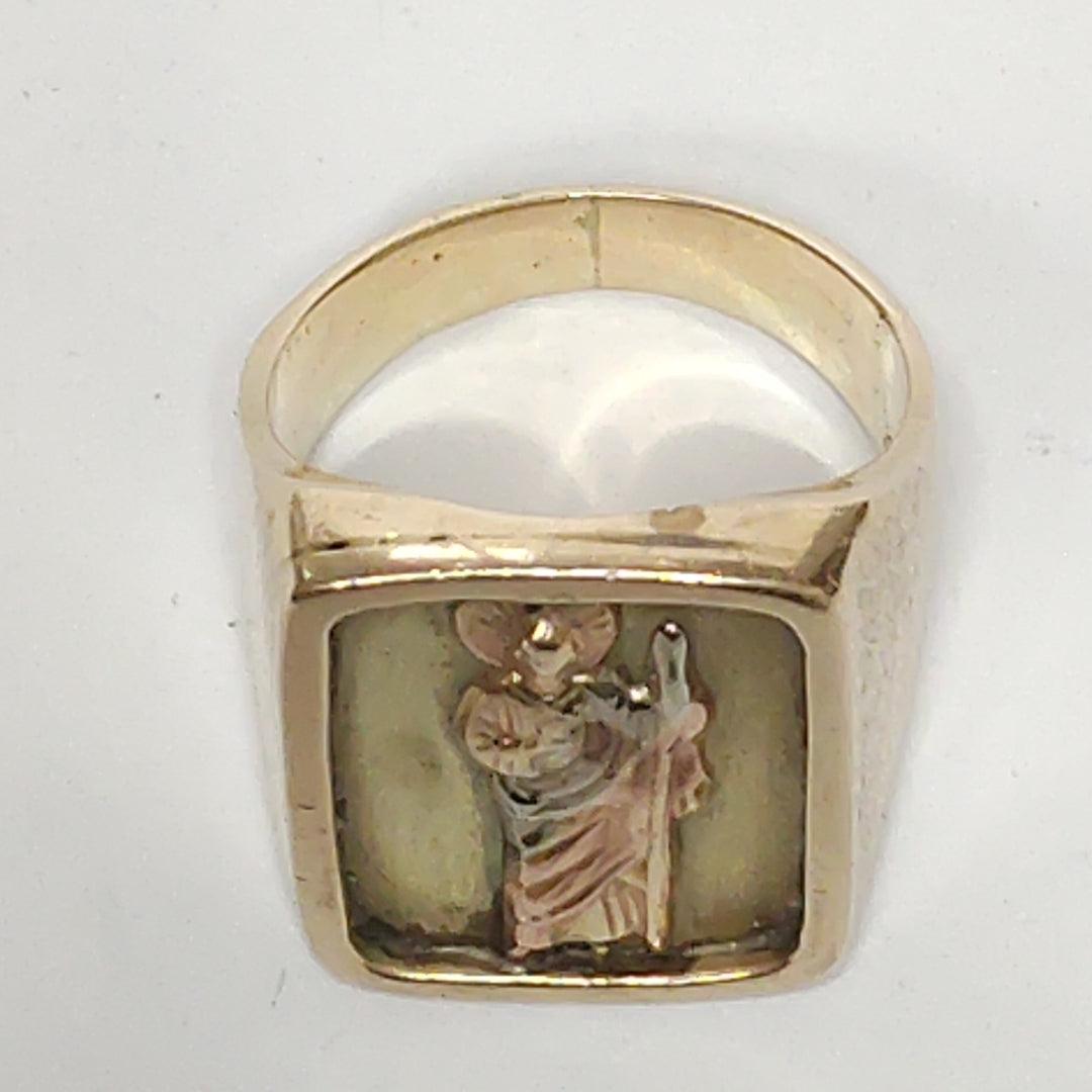 ANILLO ORO 8 K 20.6 GRMS (SEMINUEVO)