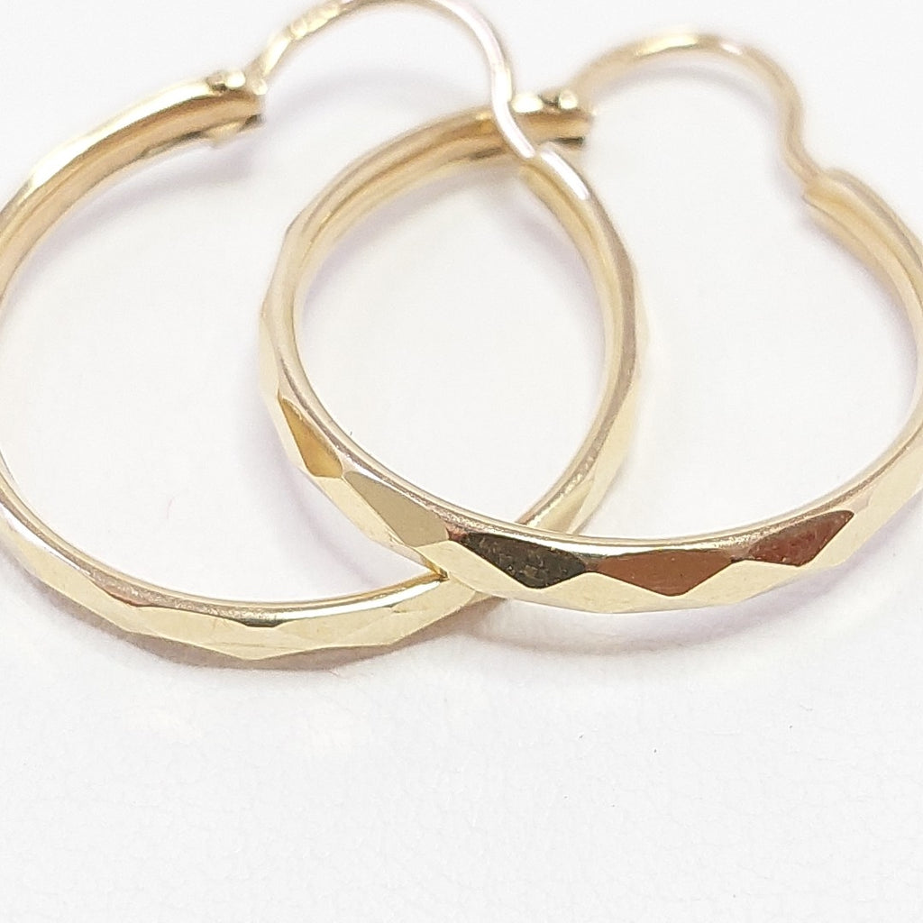 ARRACADAS PAR ORO 14 K 2.3 GRMS (SEMINUEVO)