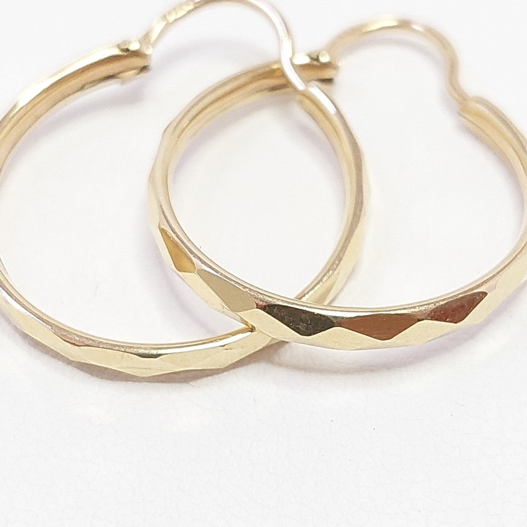 ARRACADAS PAR ORO 14 K 2.3 GRMS (SEMINUEVO)