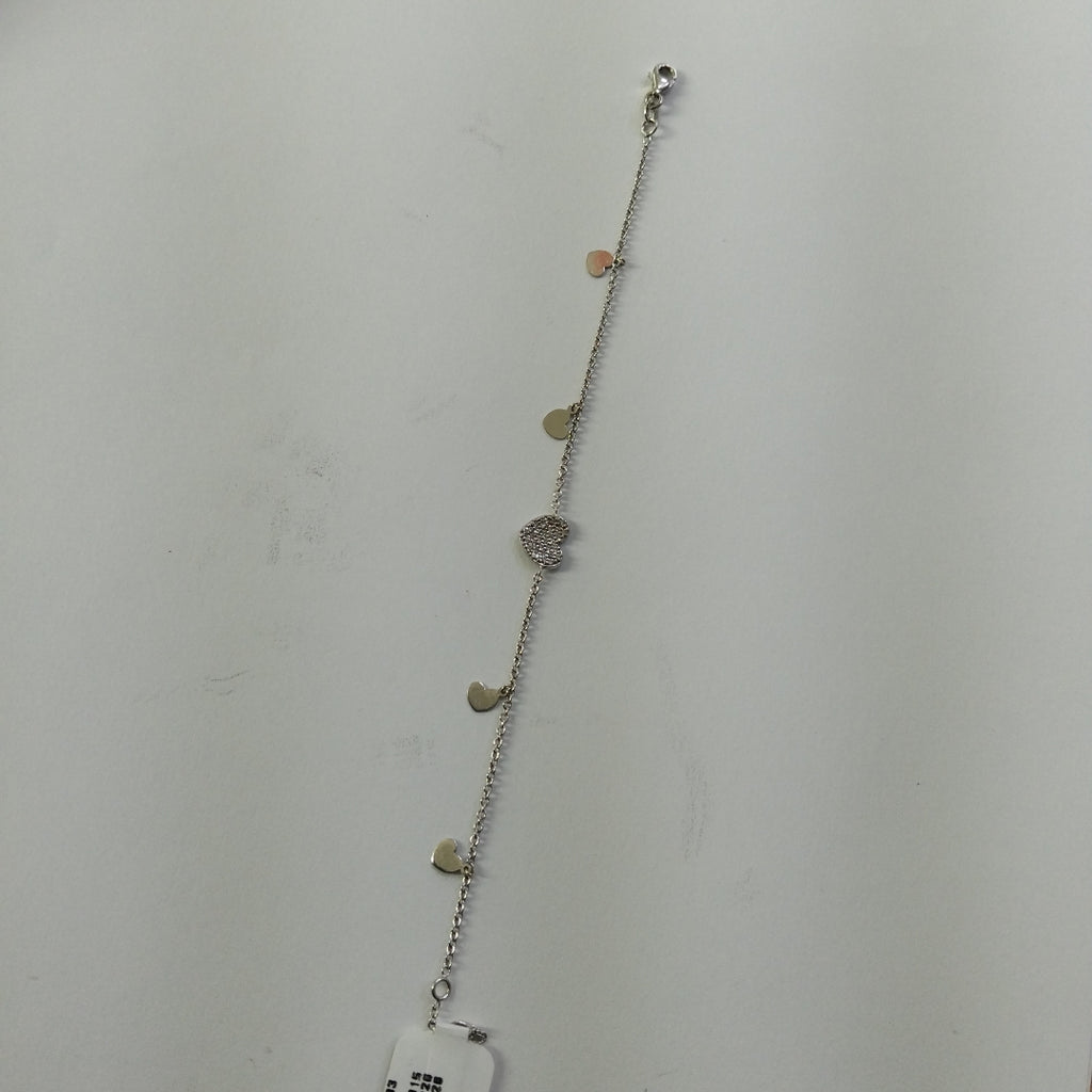 PULSERA ORO BLANCO 14 K 2,30 GRMS (SEMINUEVO)