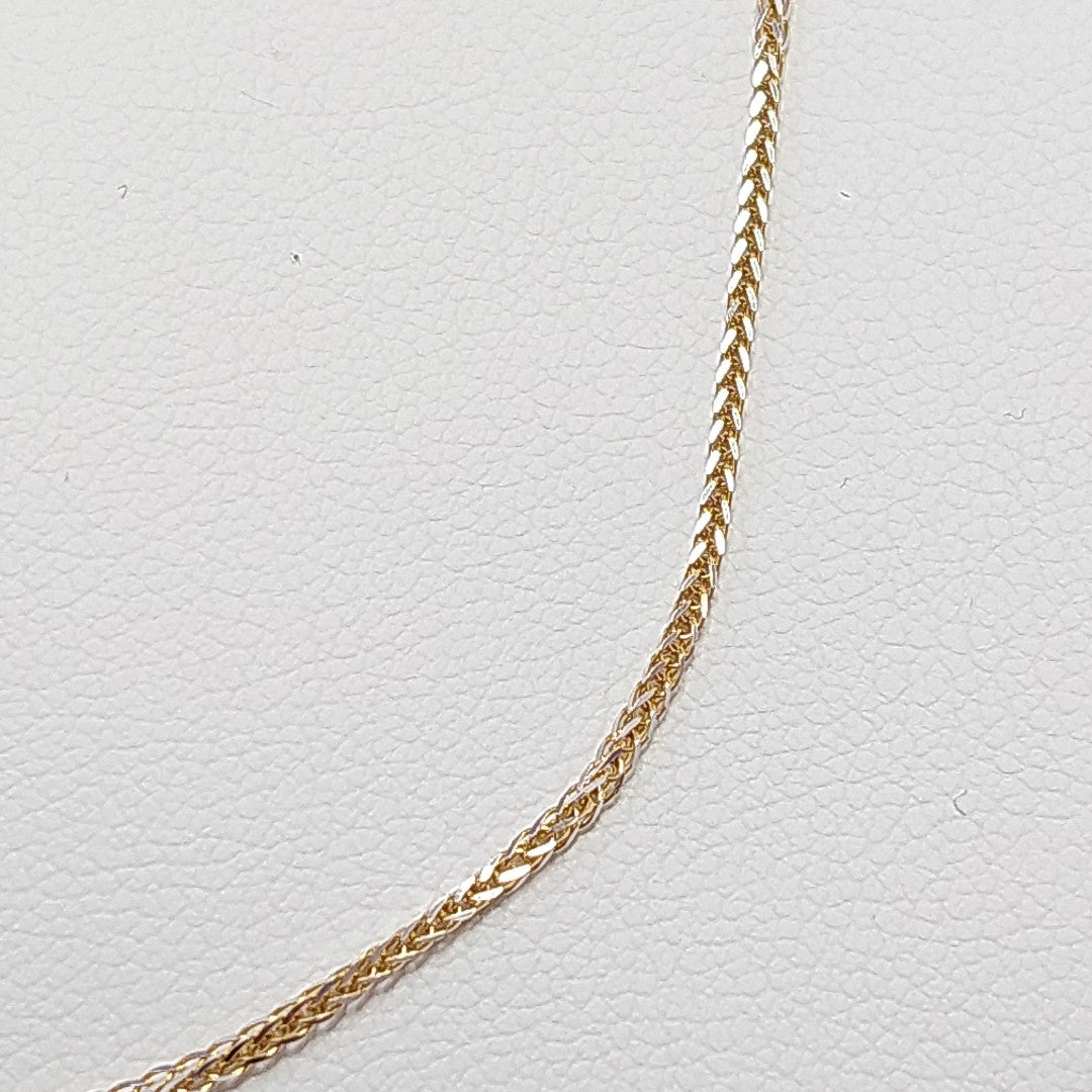 CADENA ORO, RODIADO 14 K 2.3 GRMS (SEMINUEVO)