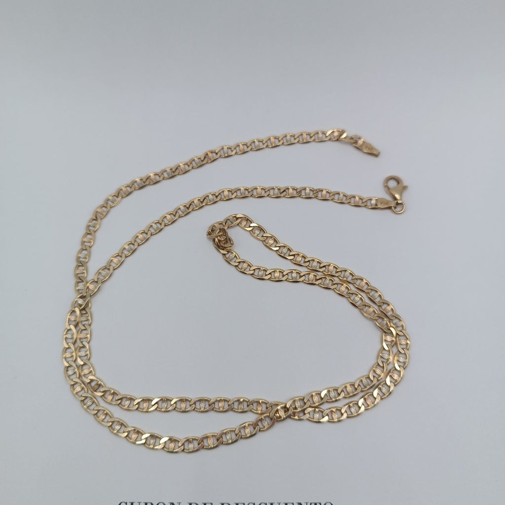 CADENA ORO 14 K 18.6 GRMS (SEMINUEVO)