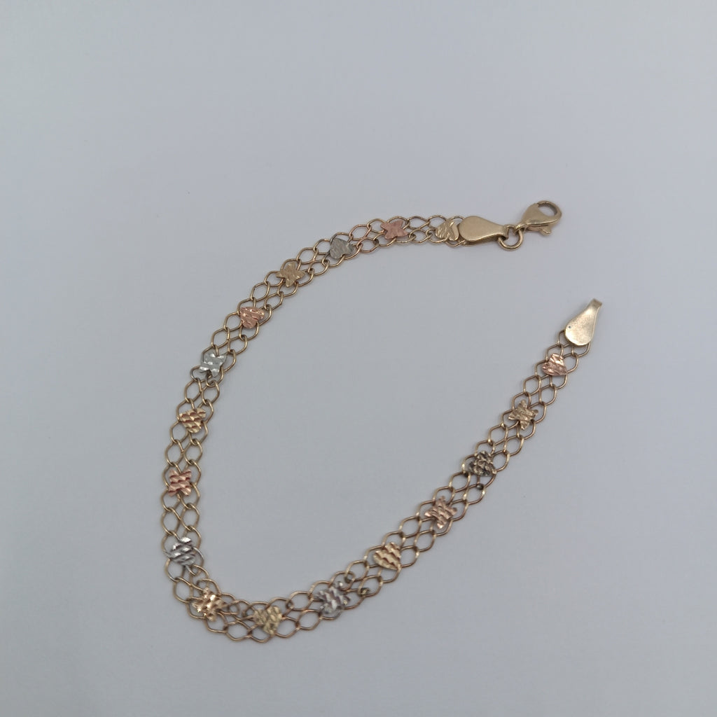 PULSERA ORO 10 K 2.6 GRMS (SEMINUEVO)