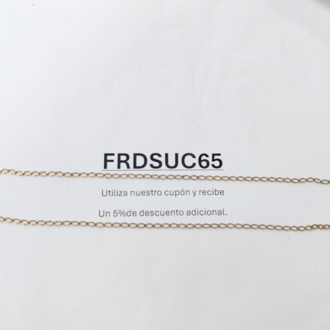 CADENA ORO 10 K 1,70 GRMS (SEMINUEVO)