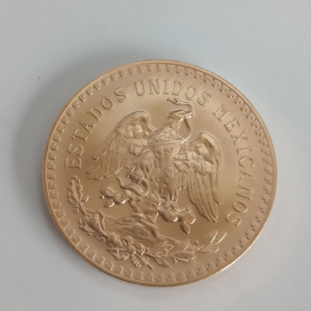 K1 41.6 GRMS 21 K IDENTIFICACIÓN MONEDA NOMINATIVA MONEDAS PESOS 50 PESOS (SEMINUEVO)
