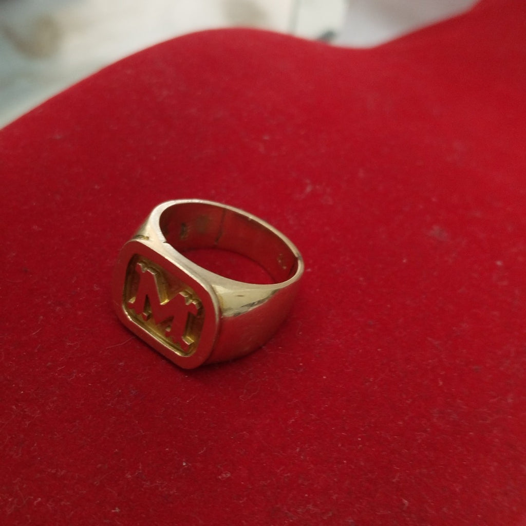 ANILLO ORO 14 K 15.5 GRMS (SEMINUEVO)