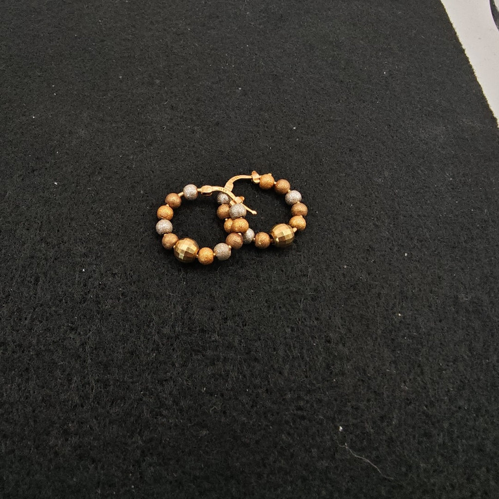 ARRACADAS PAR ORO 14 K 5.5 GRMS (SEMINUEVO)