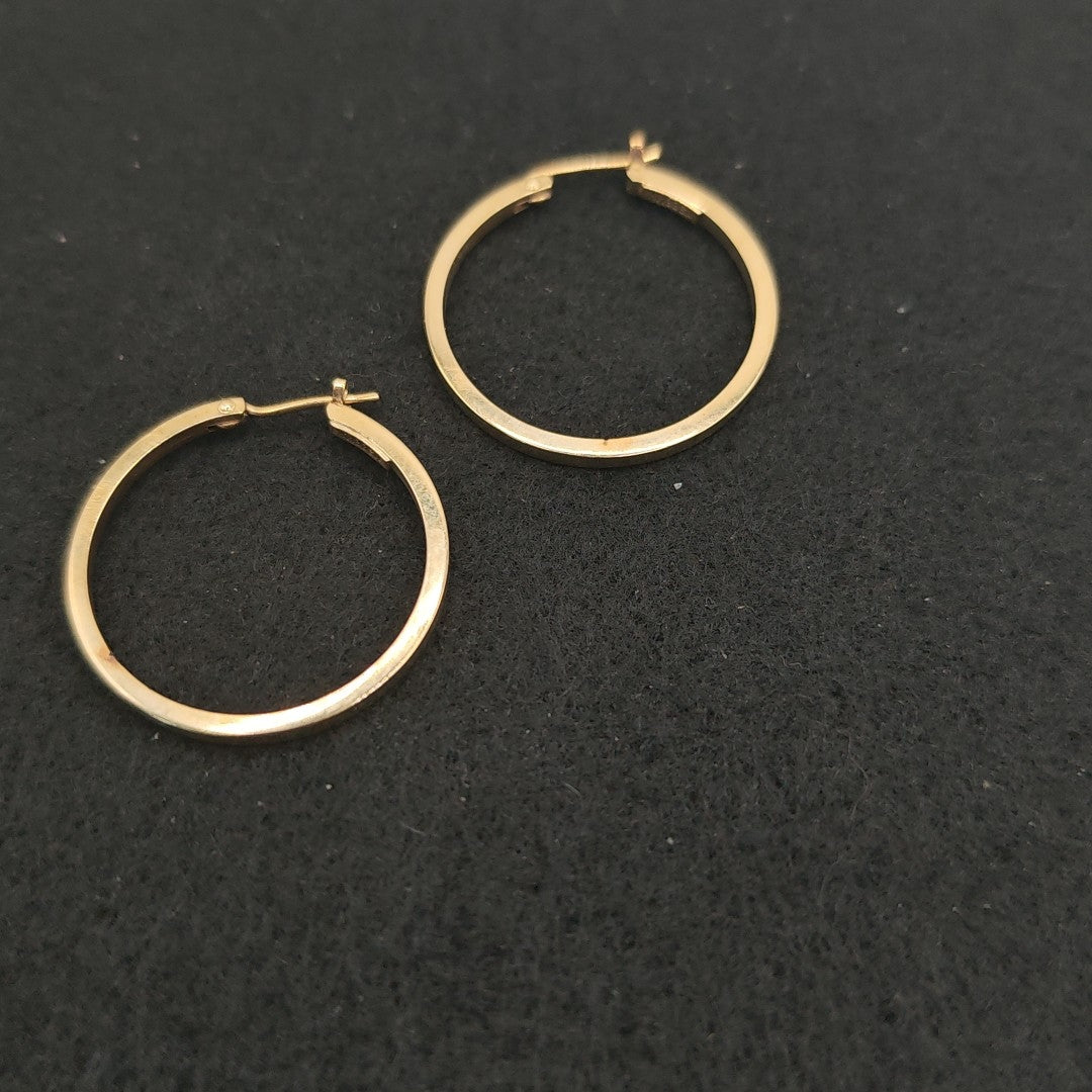 ARRACADAS PAR ORO 14 K 3.9 GRMS (SEMINUEVO)