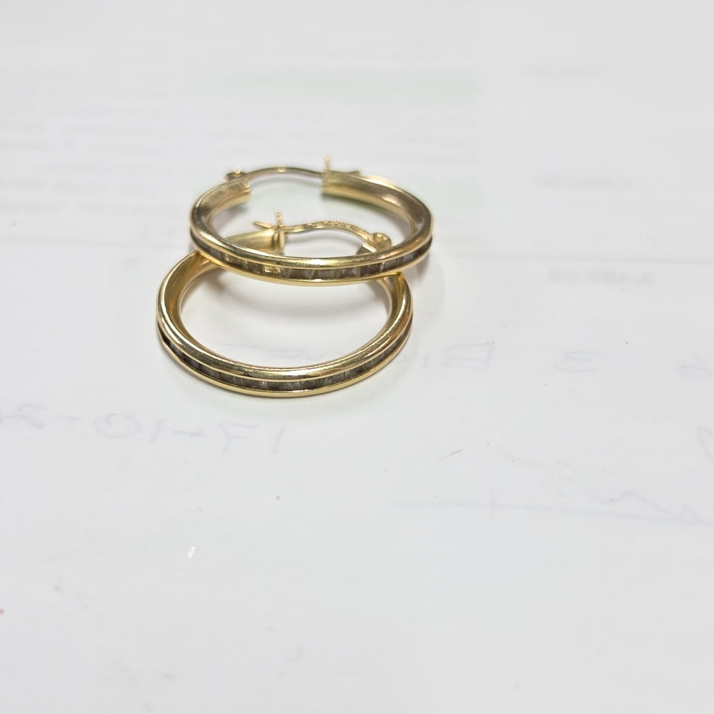 ARETES PAR ORO 10 K 3.6 GRMS (SEMINUEVO)