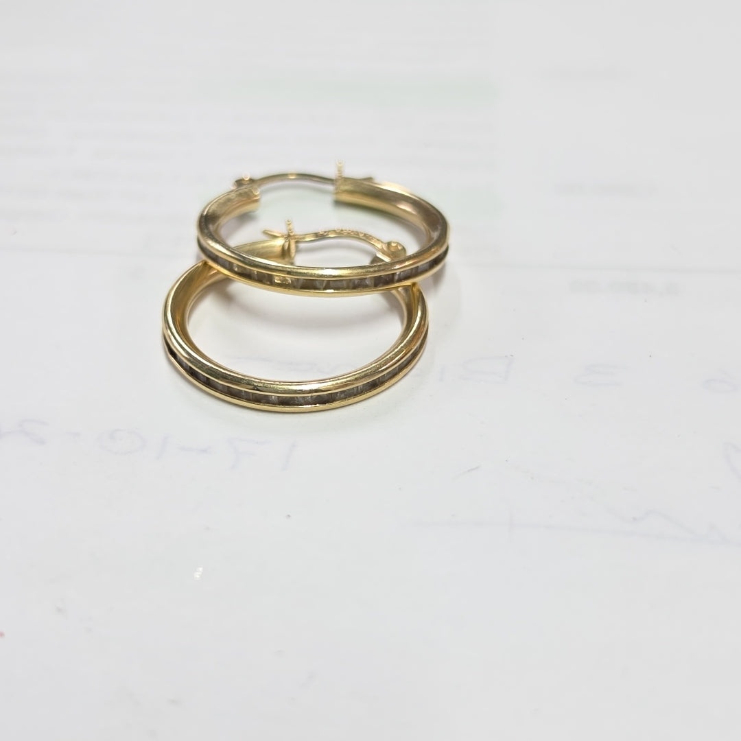 ARETES PAR ORO 10 K 3.6 GRMS (SEMINUEVO)