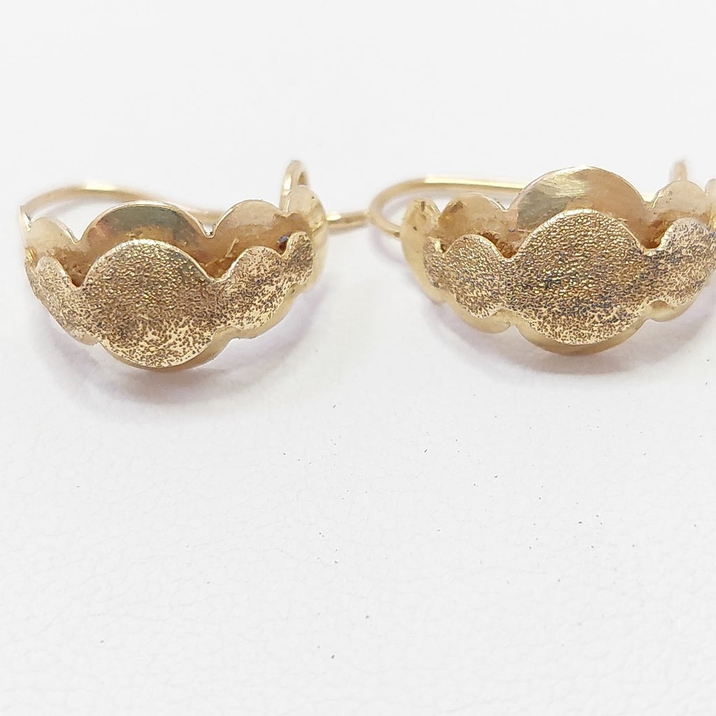 ARETES PAR ORO 14 K 2.4 GRMS (SEMINUEVO)